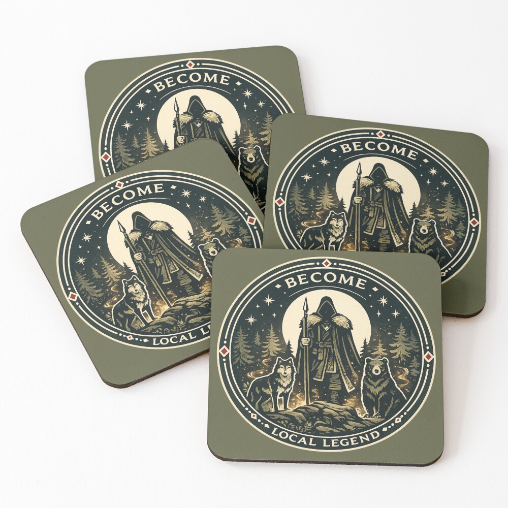 Item preview, Coasters (Set of 4) designed and sold by ormus.