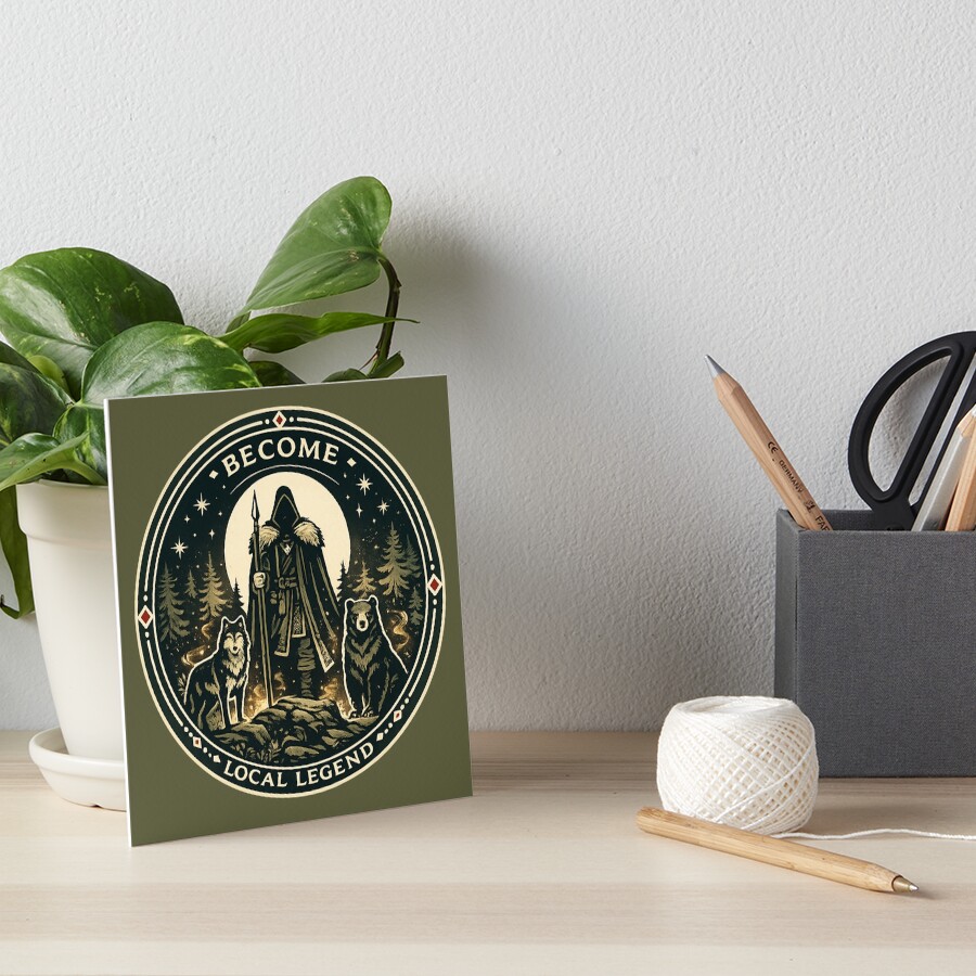 Item preview, Art Board Print designed and sold by ormus.