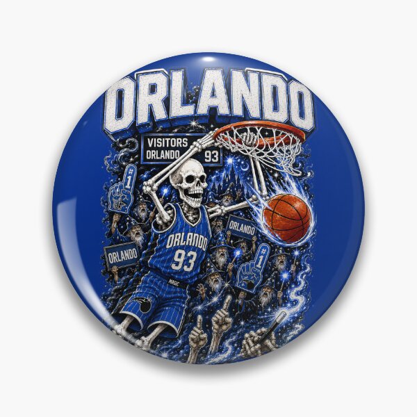 Item preview, Orlando Basketball (Skull Edition) designed and sold by LockedUp.