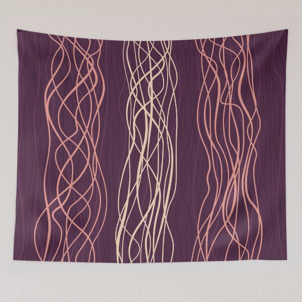 Item preview, Abstract Tentacle Flow Pattern designed and sold by Robinsonlerouge.