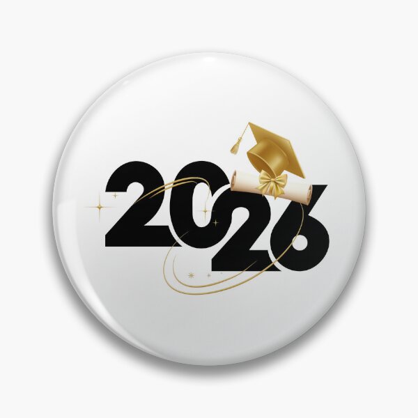 Item preview, Graduate 2026 (Offset) with Gold Graduation Hat & Diploma with Gold Stars  designed and sold by jeweleddesigns.