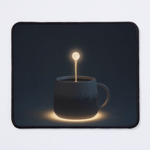 Item preview, Leaking Moon Mug III designed and sold by HBRTKLY.