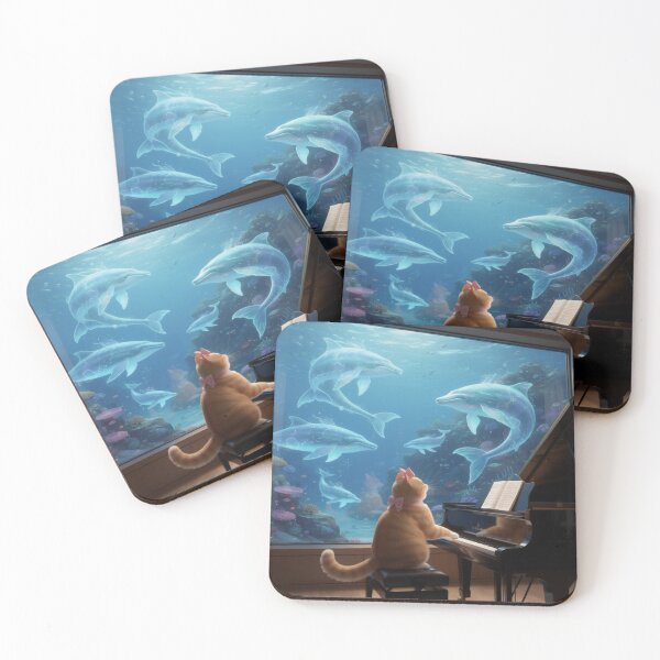 Item preview, Ocean Piano Serenade by Candlelight designed and sold by Moody Vibes Studio.