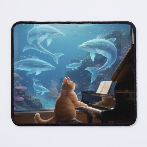 Item preview, Ocean Piano Serenade by Candlelight designed and sold by Moody Vibes Studio.
