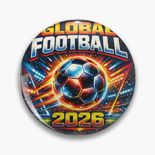 Item preview, Global Football 2026 – Vintage Retro Soccer World Cup T-Shirt Design designed and sold by ArtWearStudio12.