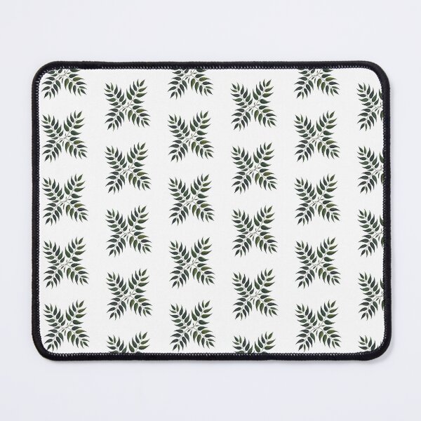Item preview, Dramatic dark green leaves seamless pattern art designed and sold by MagicMaker1984.