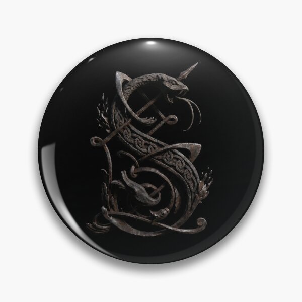 Item preview, Letter S in Celtic Details designed and sold by Cretalyst.