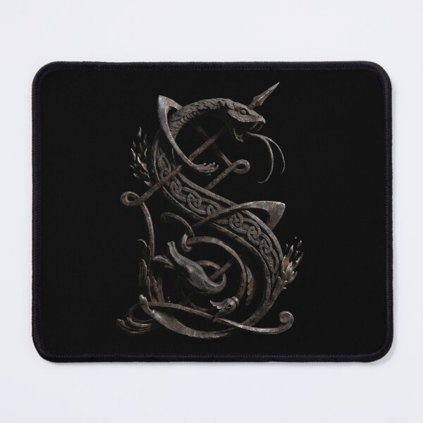 Item preview, Letter S in Celtic Details designed and sold by Cretalyst.