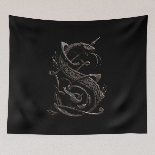 Item preview, Letter S in Celtic Details designed and sold by Cretalyst.