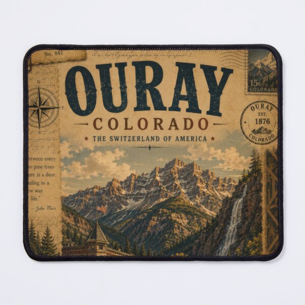 Item preview, Ouray Colorado | Switzerland of America | San Juan Mountains Heritage Collection designed and sold by CosmicAnomaly.