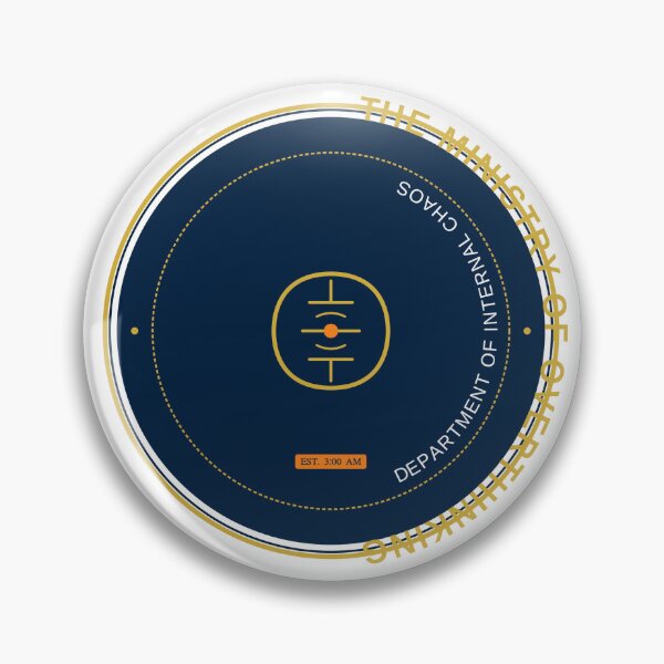 Item preview, Ministry of Overthinking Internal Chaos Ironic Bureaucracy Tee designed and sold by YourRandomStore.