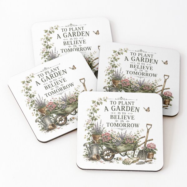 Item preview, To Plant A Garden Is To Believe In Tomorrow | Gardening Wheelbarrow Edition designed and sold by AMICO77.