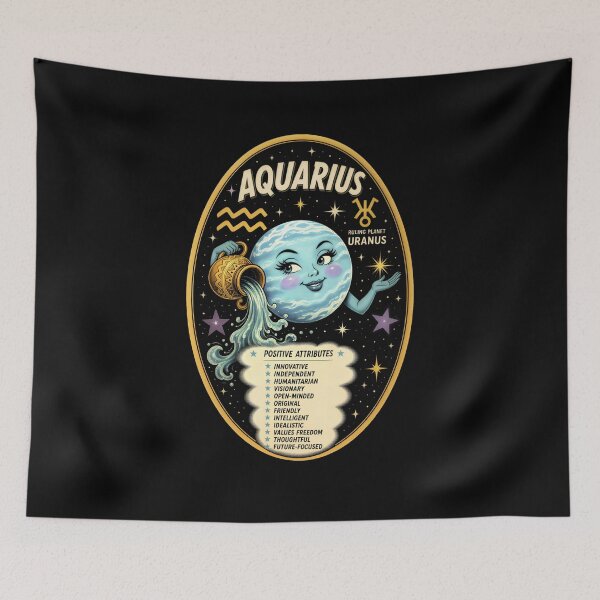 Item preview, Golden Age of Illustration Inspired — Aquarius designed and sold by Cosmocharis.