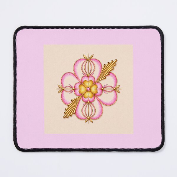 Item preview, Royal Axis Flower Pink Beige – Seal of Success designed and sold by RAIPrintStudio.