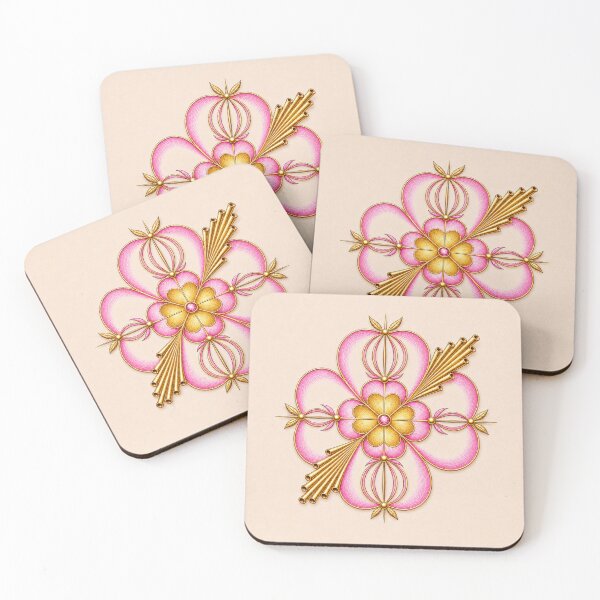 Item preview, Royal Axis Pink Beige – Seal of Success designed and sold by RAIPrintStudio.