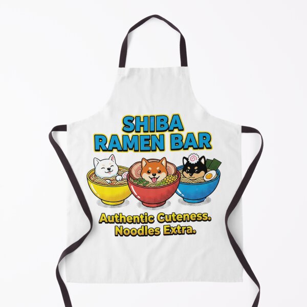 Item preview, Cute Shiba Inu Ramen Bar Kawaii Dogs designed and sold by Shiba&Friends_Studio_by_Mintriel.