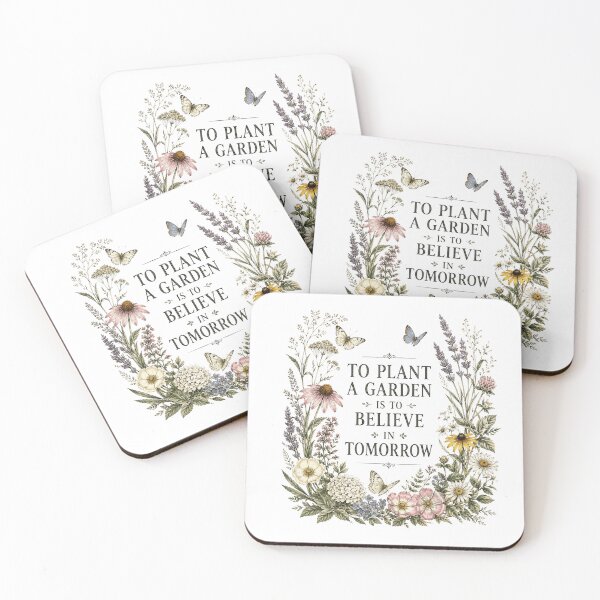 Item preview, To Plant A Garden Is To Believe In Tomorrow | Vintage Botanical Garden designed and sold by AMICO77.