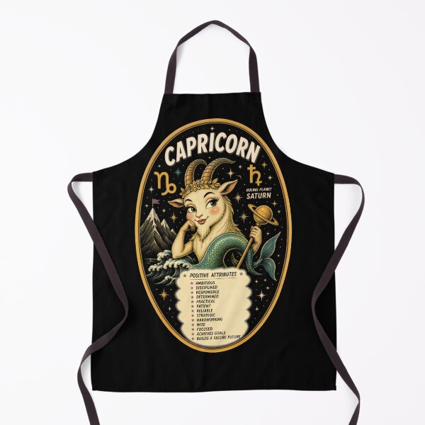 Item preview, Golden Age of Illustration Inspired — Capricorn designed and sold by Cosmocharis.