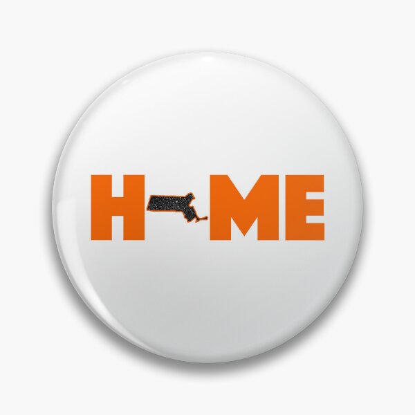 Item preview, HOME Massachusetts Orange/Black designed and sold by TaskMe.