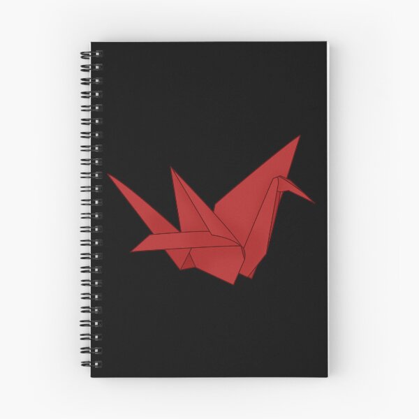 Item preview, Red Origami Crane designed and sold by Split Second Lines.