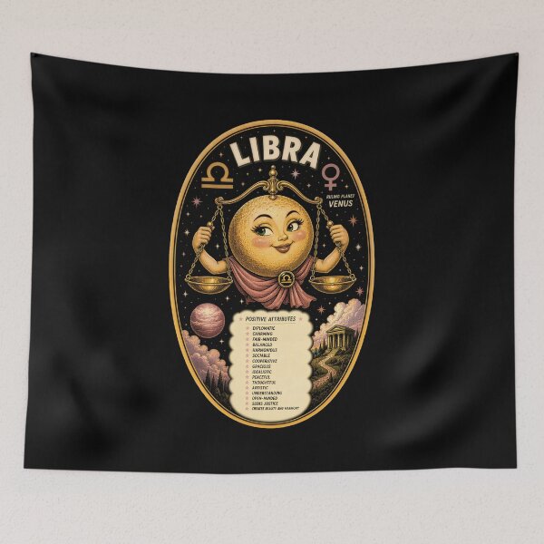 Item preview, Golden Age of Illustration — Libra designed and sold by Cosmocharis.