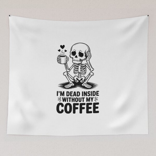 Item preview, I'm Dead Inside WIthout My Coffee designed and sold by Peter Stawicki.