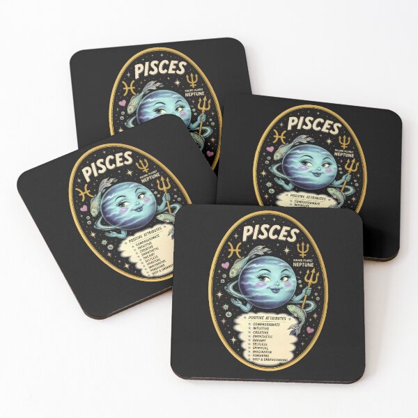 Item preview, Golden Age of Illustration Inspired — Pisces designed and sold by Cosmocharis.