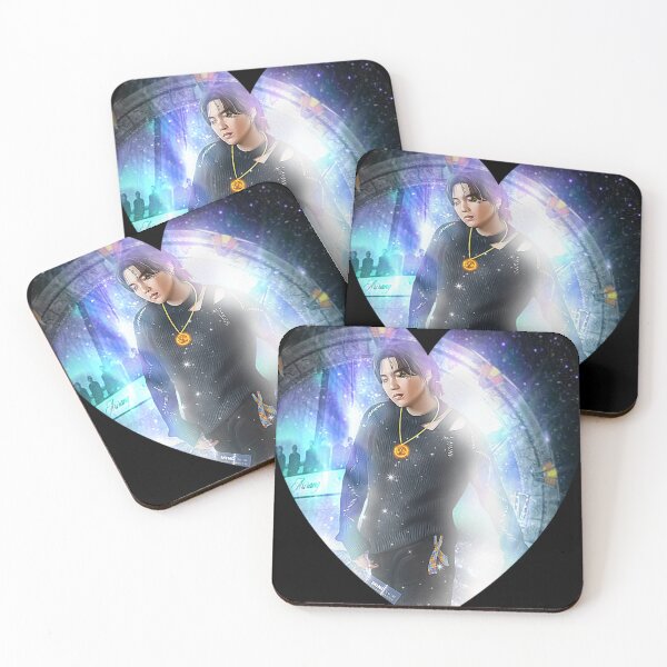 Item preview, Cosmic Yoongi - Ethereal Suga Surrealist Heart Fan Art  designed and sold by Tokraz-art.