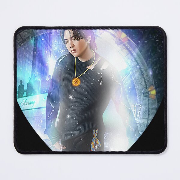 Item preview, Cosmic Yoongi - Ethereal Suga Surrealist Heart Fan Art  designed and sold by Tokraz-art.
