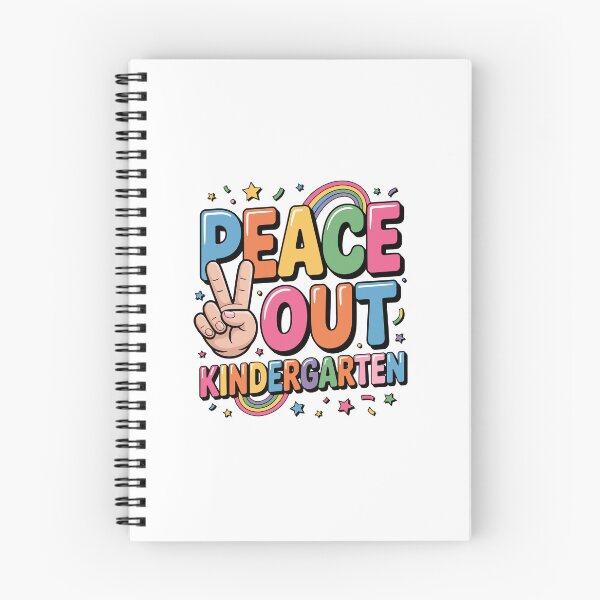 Item preview, Peace Out Kindergarten  designed and sold by jkrphoto.