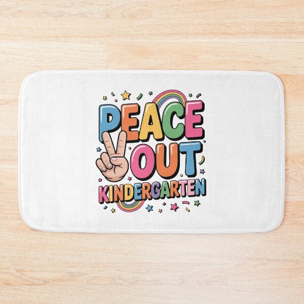 Item preview, Peace Out Kindergarten  designed and sold by jkrphoto.