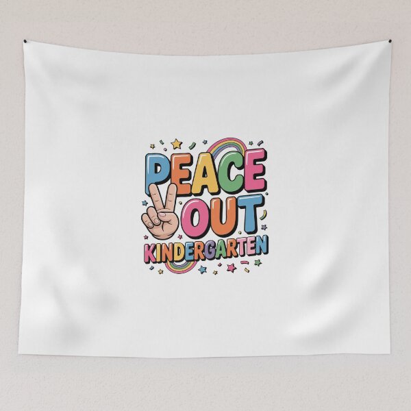 Item preview, Peace Out Kindergarten  designed and sold by jkrphoto.