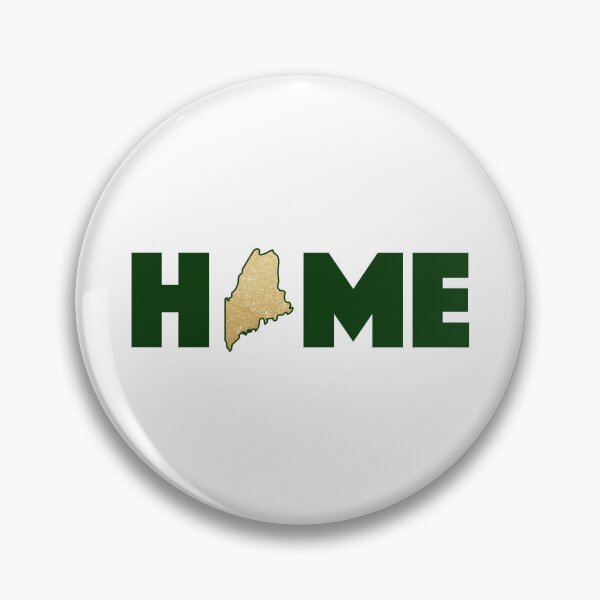 Item preview, HOME Maine Green/Gold designed and sold by TaskMe.