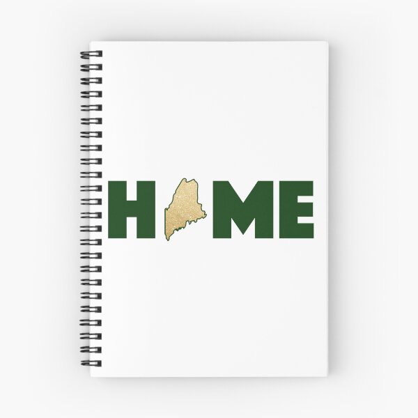 Item preview, HOME Maine Green/Gold designed and sold by TaskMe.