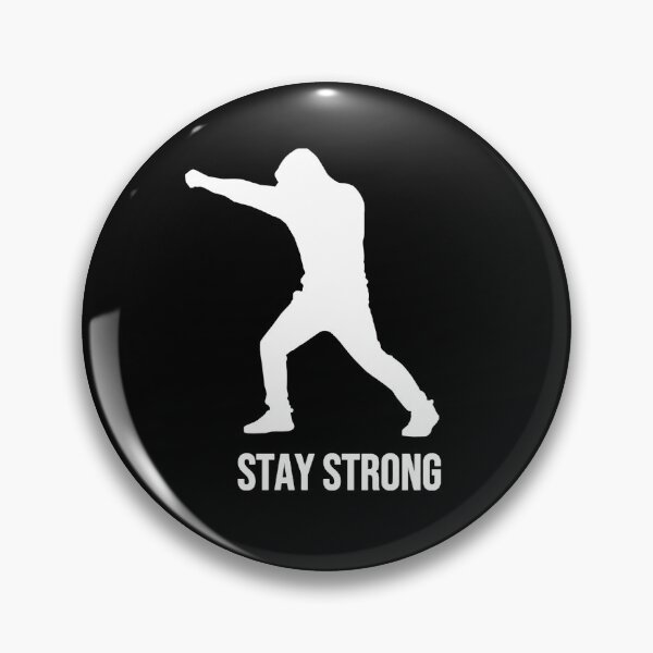 Item preview, Fighter Stay Strong Motivational Quote designed and sold by Dace Kļava.
