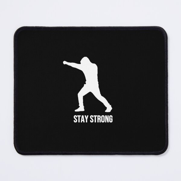 Item preview, Fighter Stay Strong Motivational Quote designed and sold by Dace Kļava.