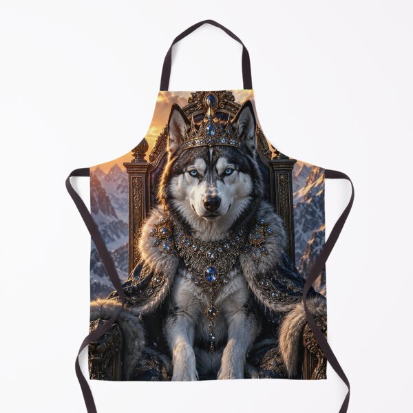 Item preview, Majestic Wolf King Fantasy Portrait designed and sold by VelarisMoon.