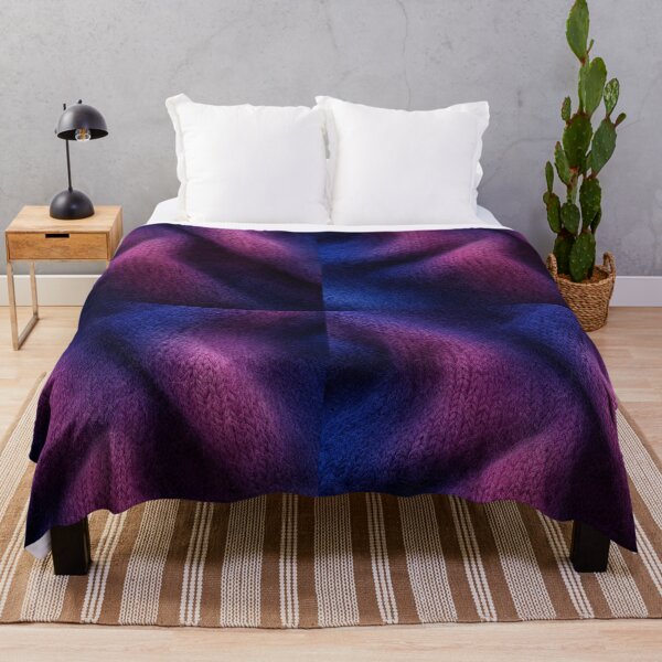 Item preview, Electric Indigo Mohair Knit Pattern designed and sold by frumixart.
