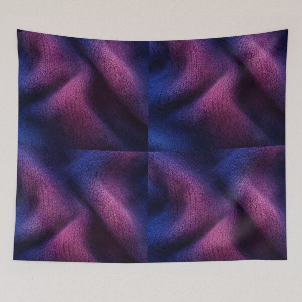 Item preview, Electric Indigo Mohair Knit Pattern designed and sold by frumixart.