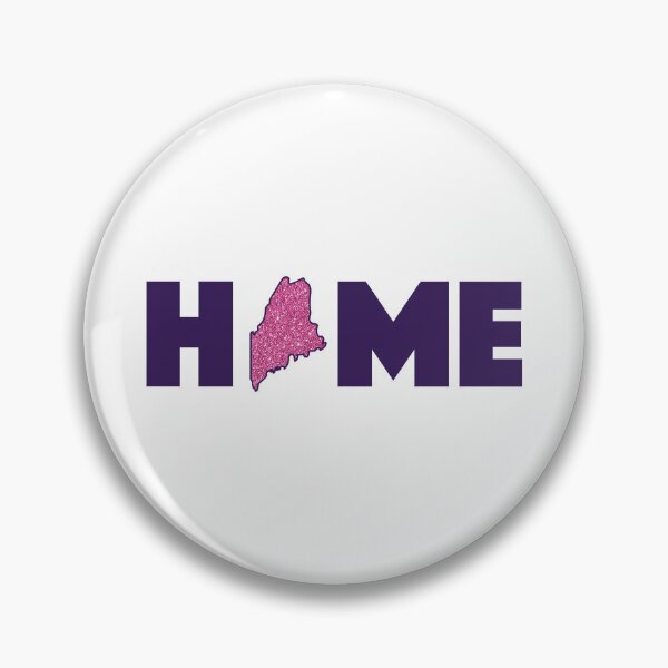 Item preview, HOME Maine Pink/Purple designed and sold by TaskMe.