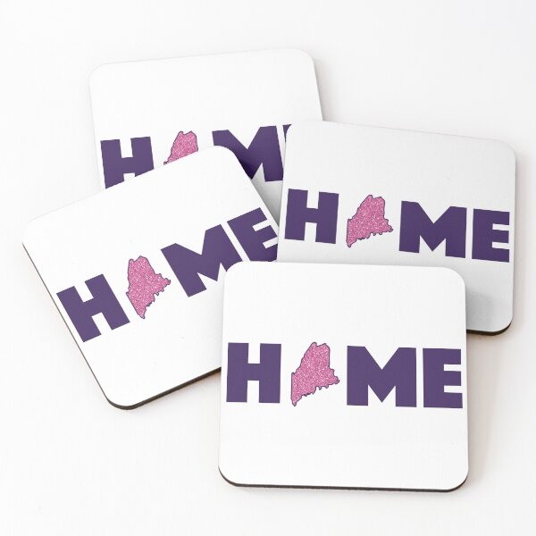 Item preview, HOME Maine Pink/Purple designed and sold by TaskMe.
