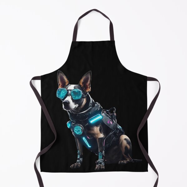 Item preview, Cyber dog whit neon glasses 2 designed and sold by Neon G.