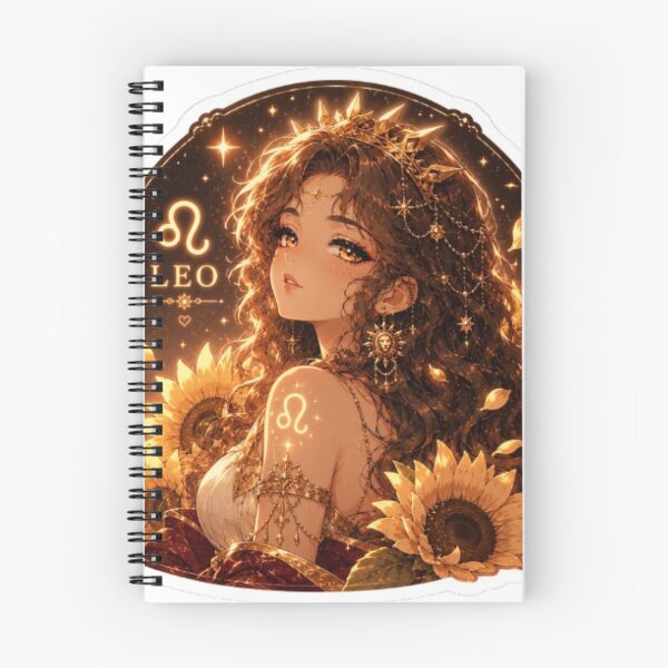 Item preview, Leo Zodiac Flower Goddess Sticker | Sunflower Astrology Art designed and sold by MysticPurpleHue.