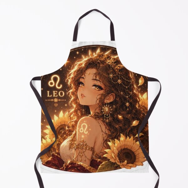 Item preview, Leo Zodiac Flower Goddess Sticker | Sunflower Astrology Art designed and sold by MysticPurpleHue.