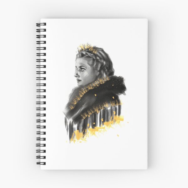 Artikelvorschau, Königin Lagertha Wikingerporträt Poster Design Heute Grafik entworfen und verkauft von LuisRRayas.