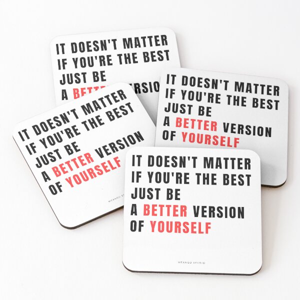 Item preview, A Better Version of Yourself designed and sold by MeangoStudio.