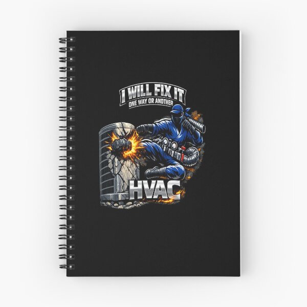Item preview, HVAC Tech Warrior – Funny HVAC Technician Repair Design | AC & Heating Pro Gift designed and sold by FrozenHeat97.
