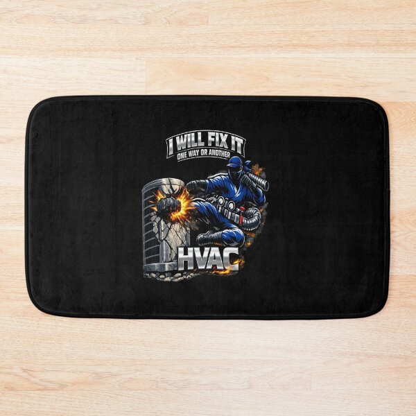Item preview, HVAC Tech Warrior – Funny HVAC Technician Repair Design | AC & Heating Pro Gift designed and sold by FrozenHeat97.