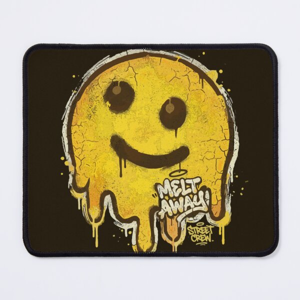 Item preview, Melting emoji, grunge style. designed and sold by Eteriano.