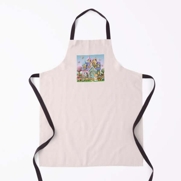 Item preview, Whimsical Cat Family Cottage – Cats of All Kinds Collection designed and sold by Novel Works Studio.